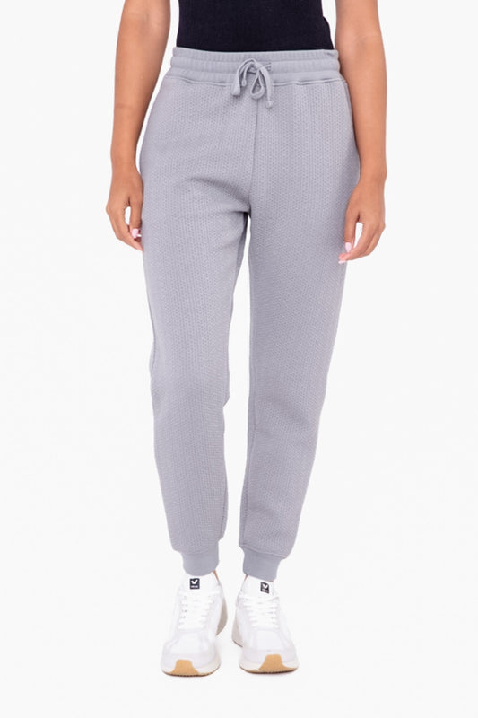 Quilted Joggers