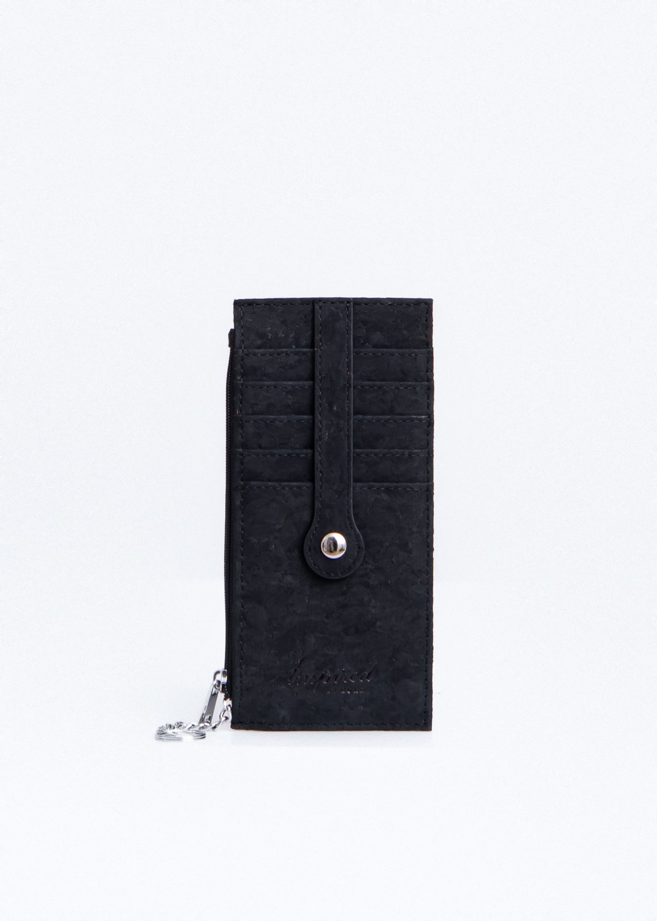 Cork Credit Card Zipper Wallet