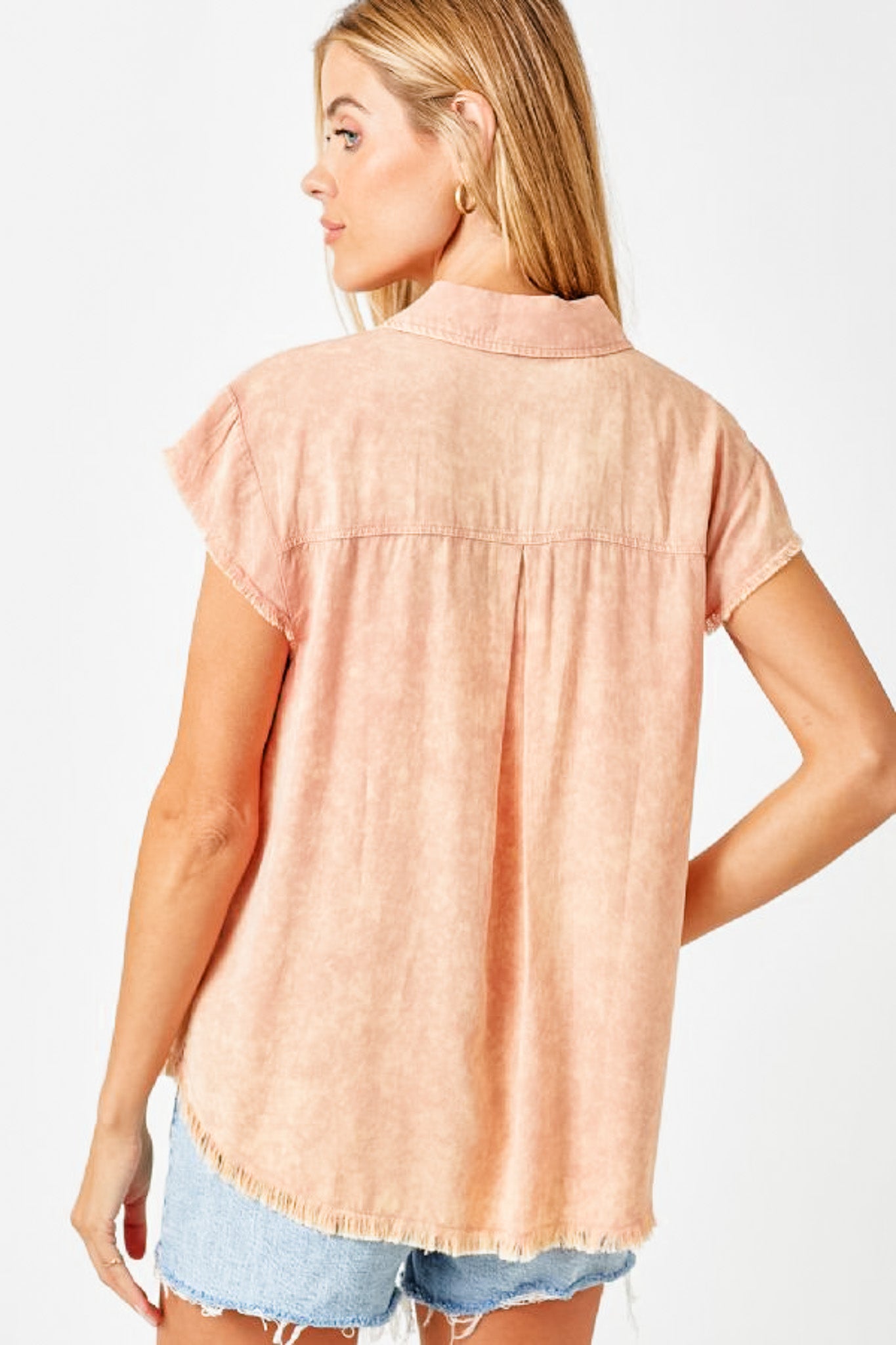 Flutter Sleeve Shirt Top