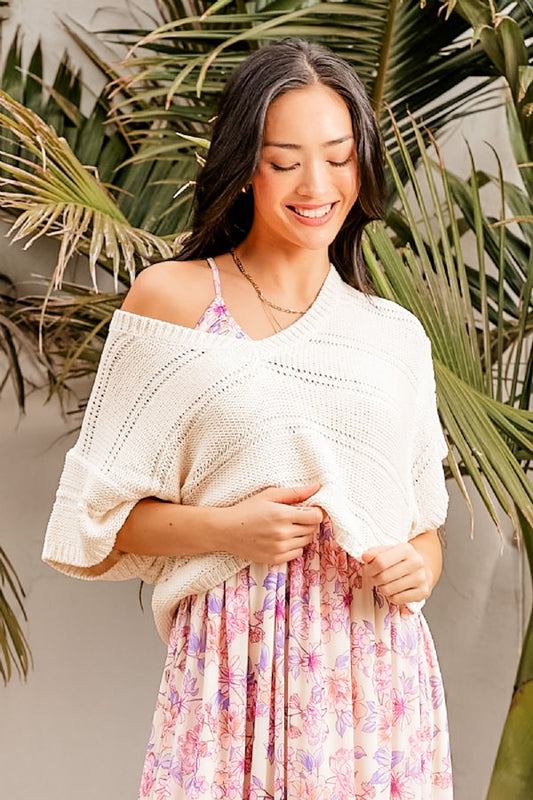 Melange Relaxed Sweater