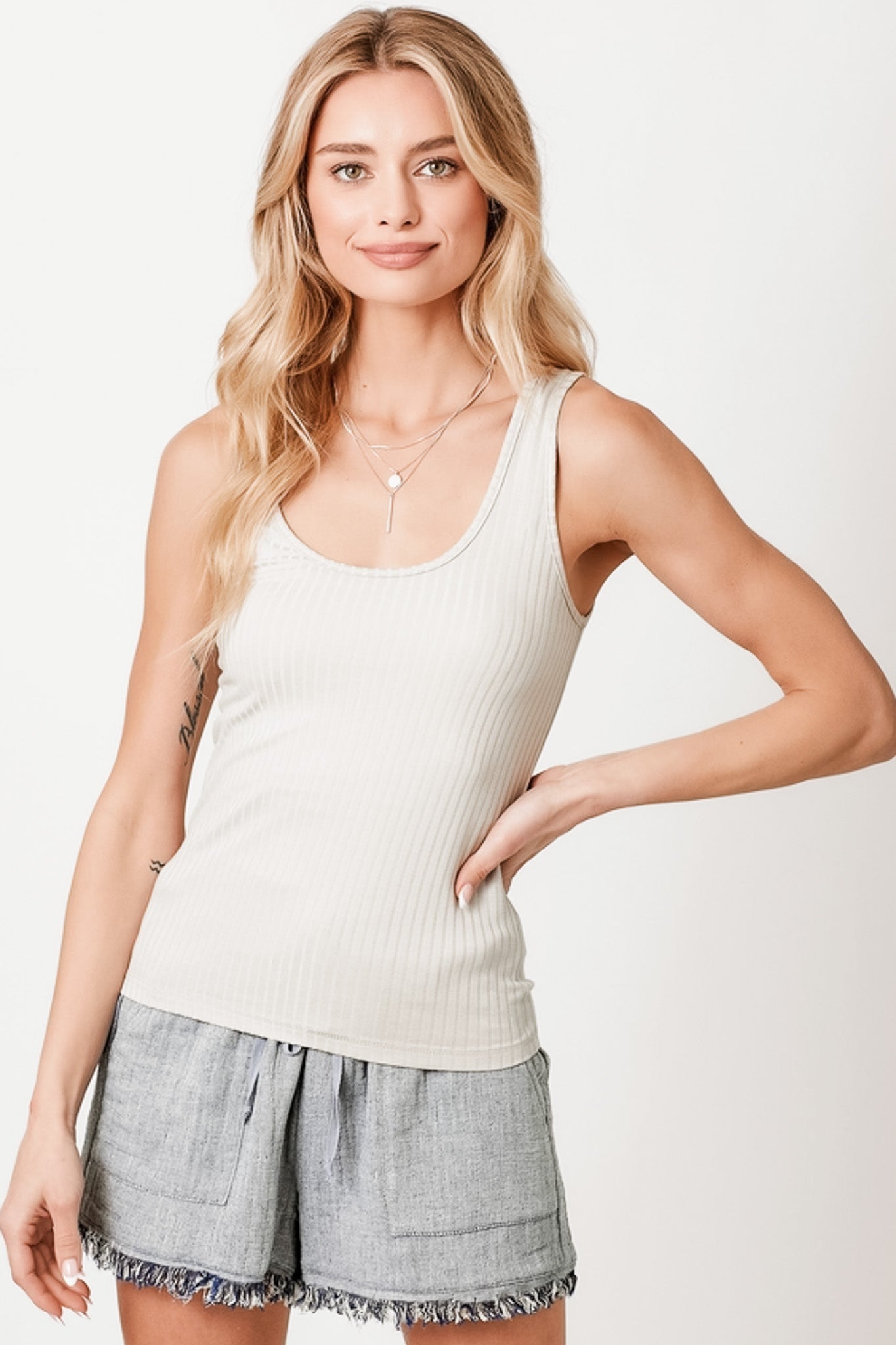 Ribbed Tank Top
