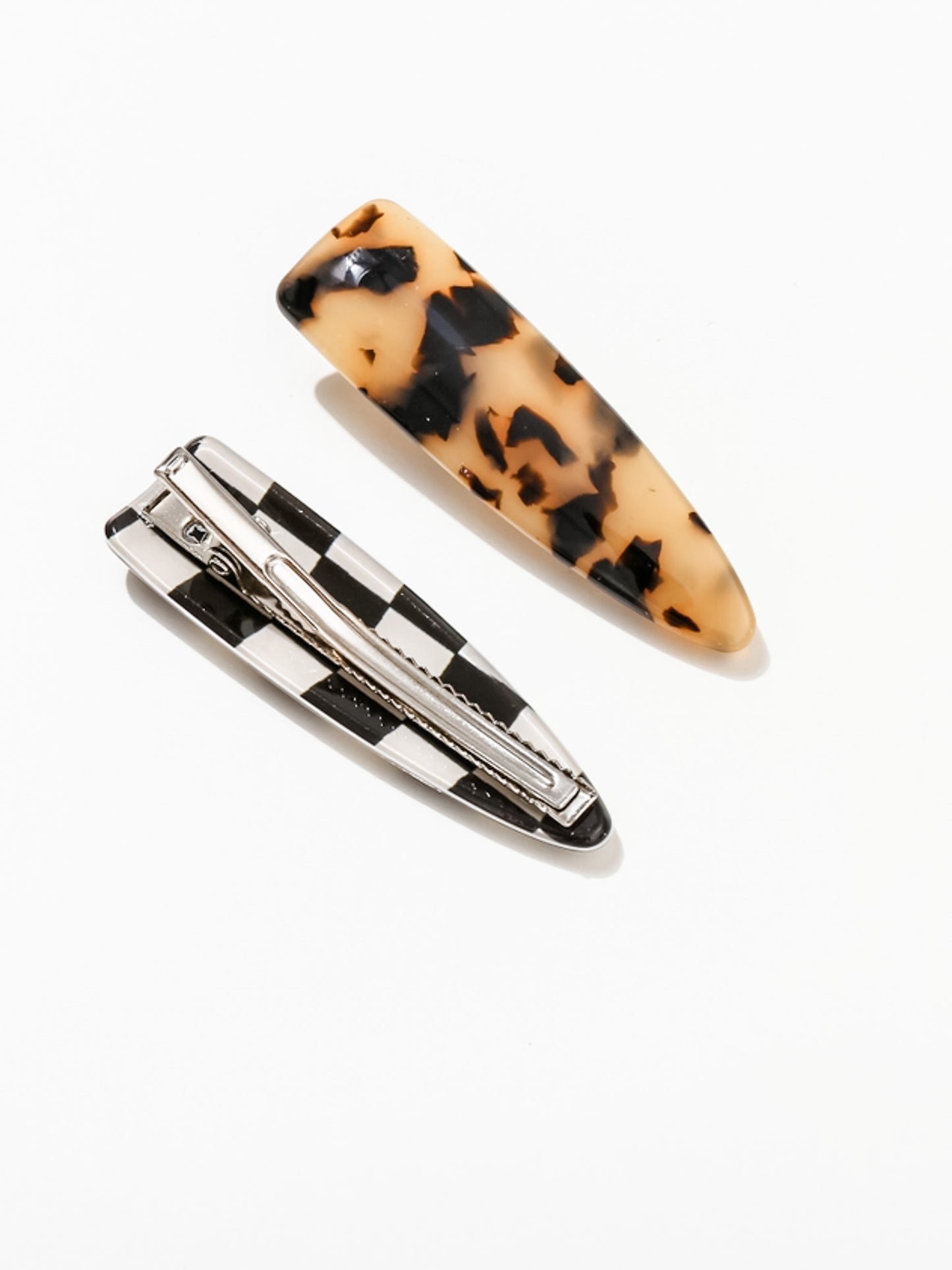 Celeste | Vintage Printed Hair Clip Barrette (Set of 2)