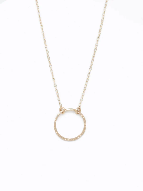 Floating Circle Necklace