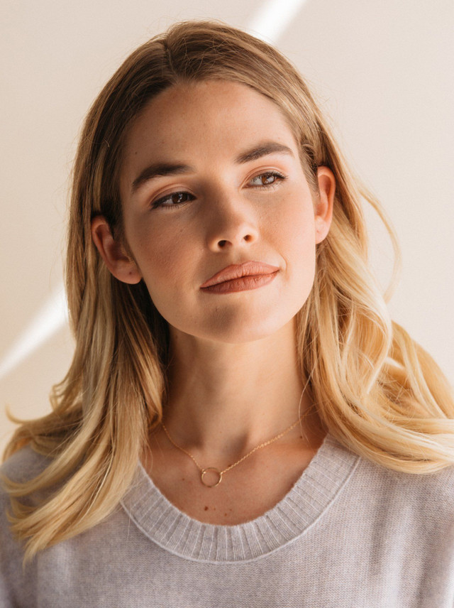 Floating Circle Necklace