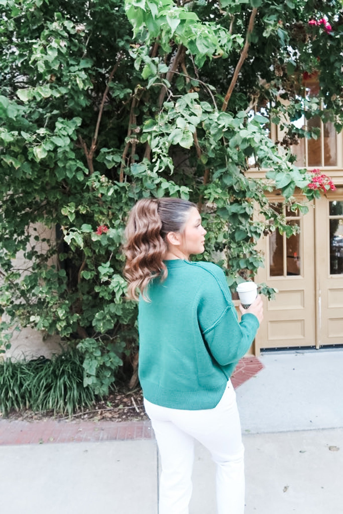 Weekend Embroidered Sweater