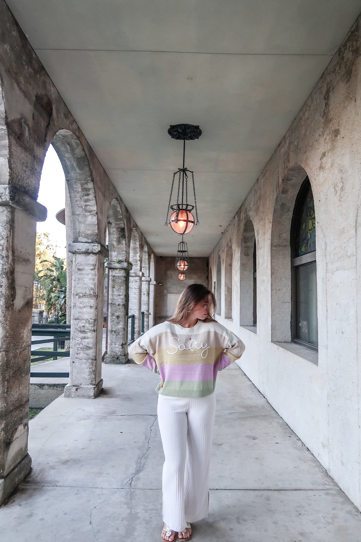 Salty Embroidered Sweater