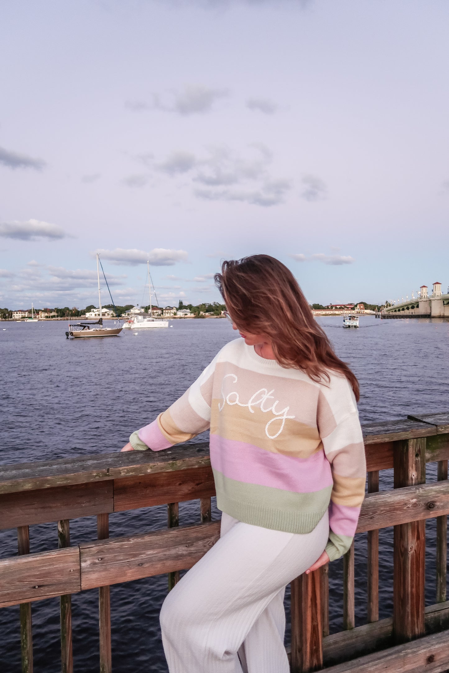 Salty Embroidered Sweater