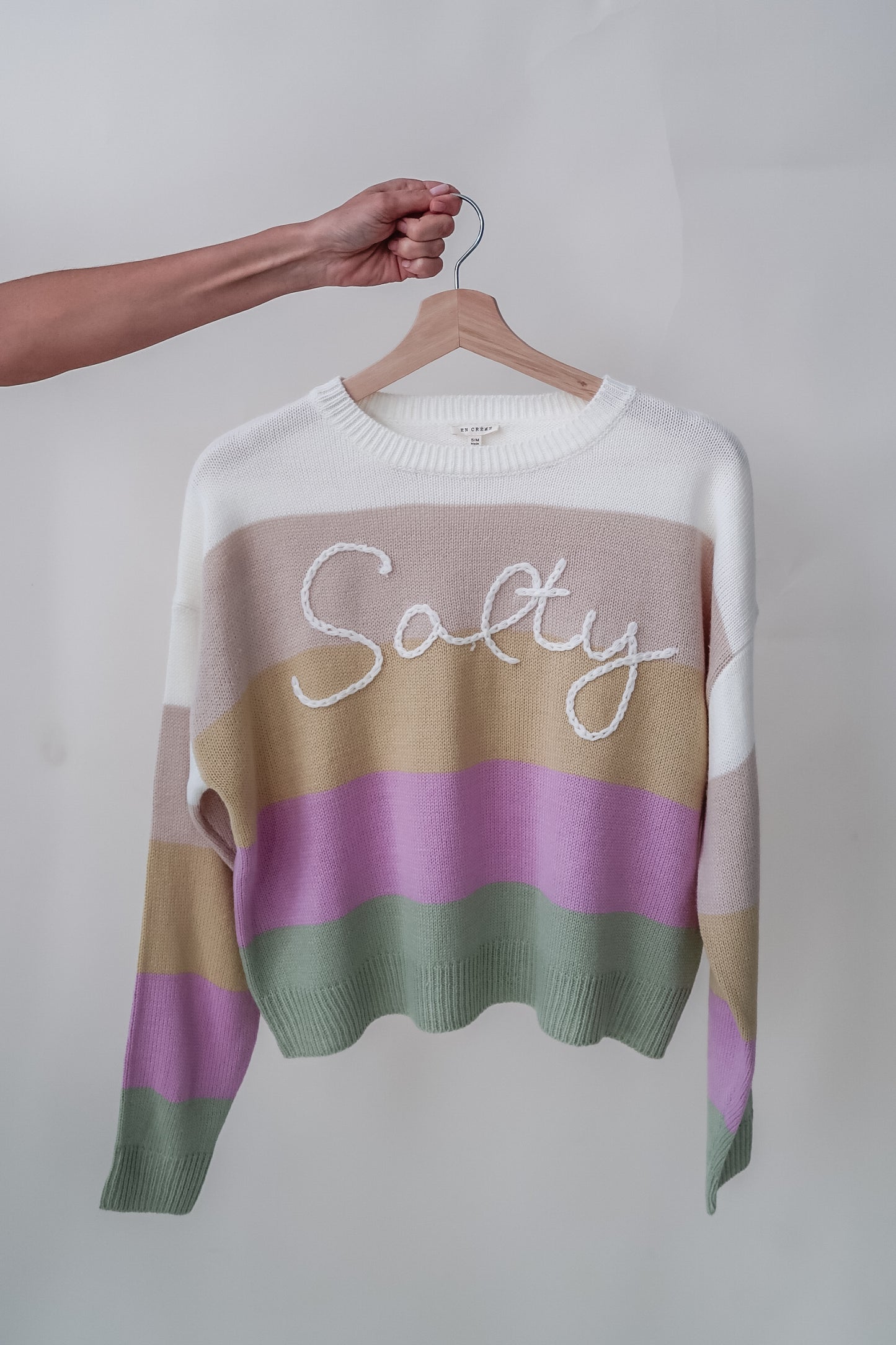 Salty Embroidered Sweater