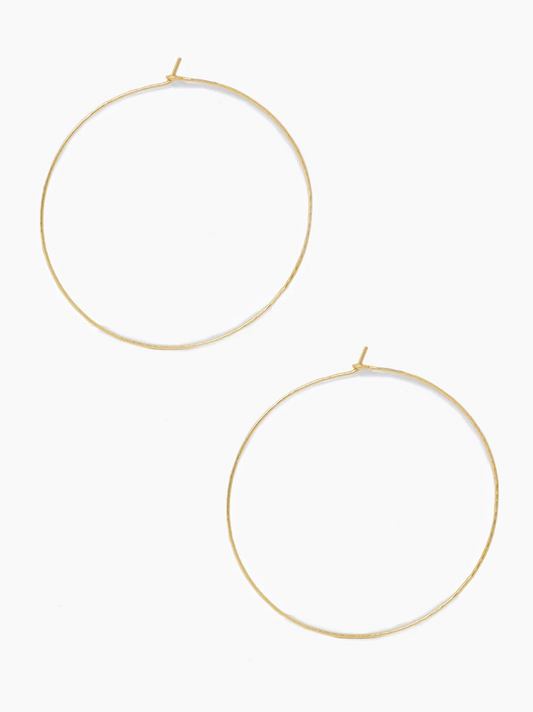 Luxe 2.5" Hoop Earrings