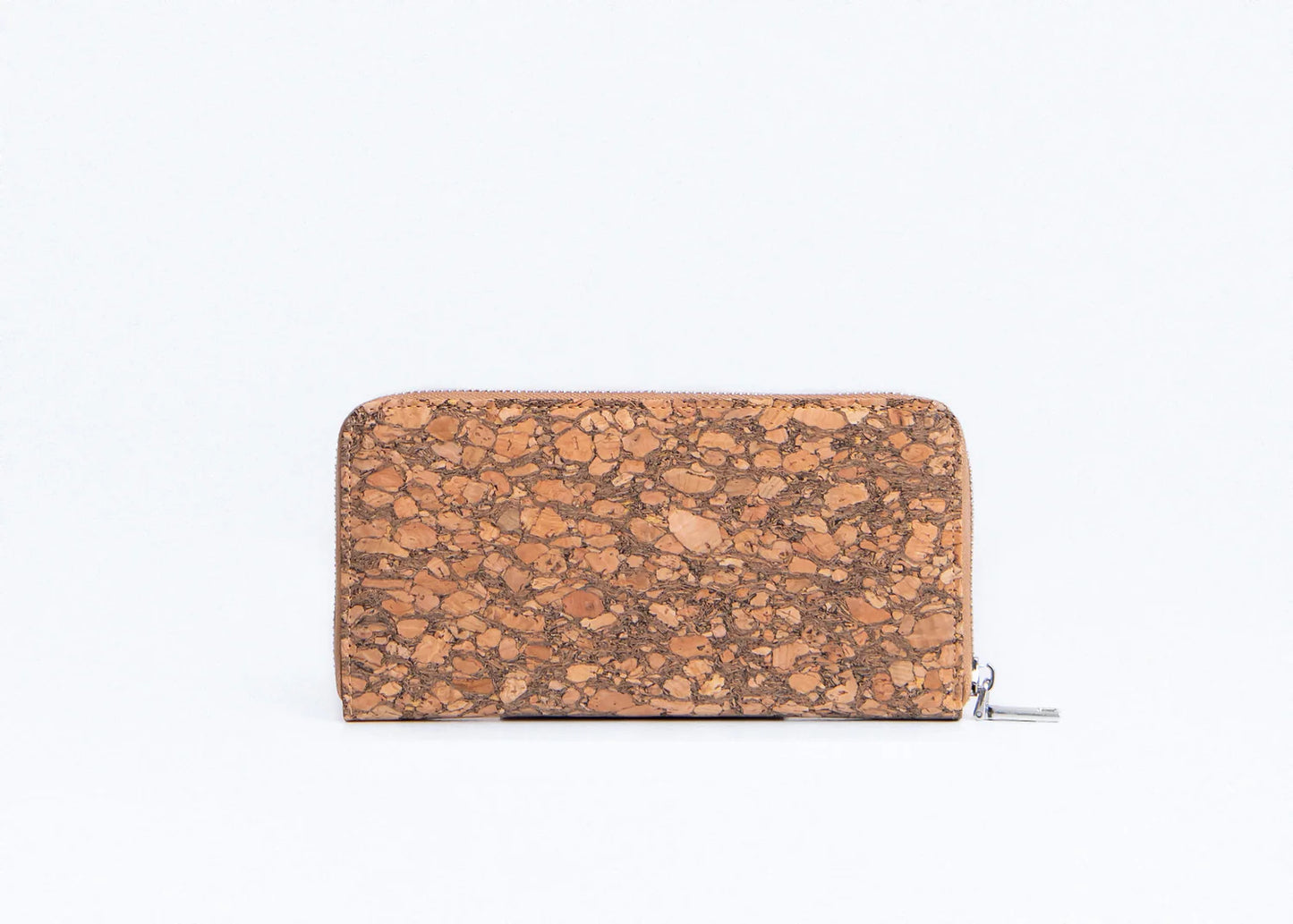 Large Cork Zipper Wallet