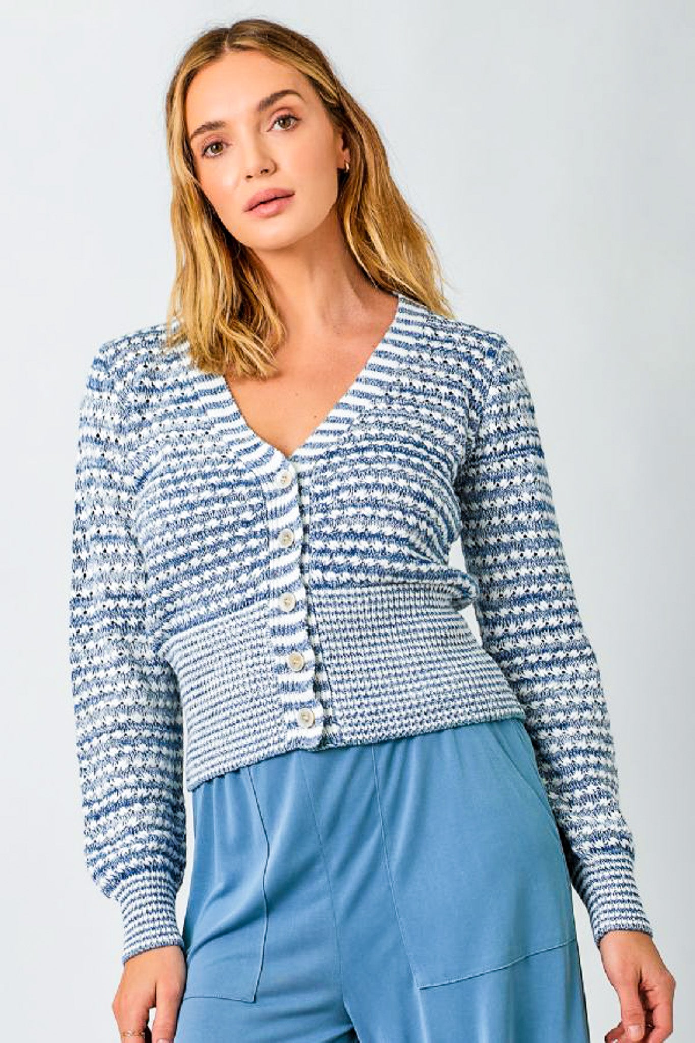 Open Weave Cardigan