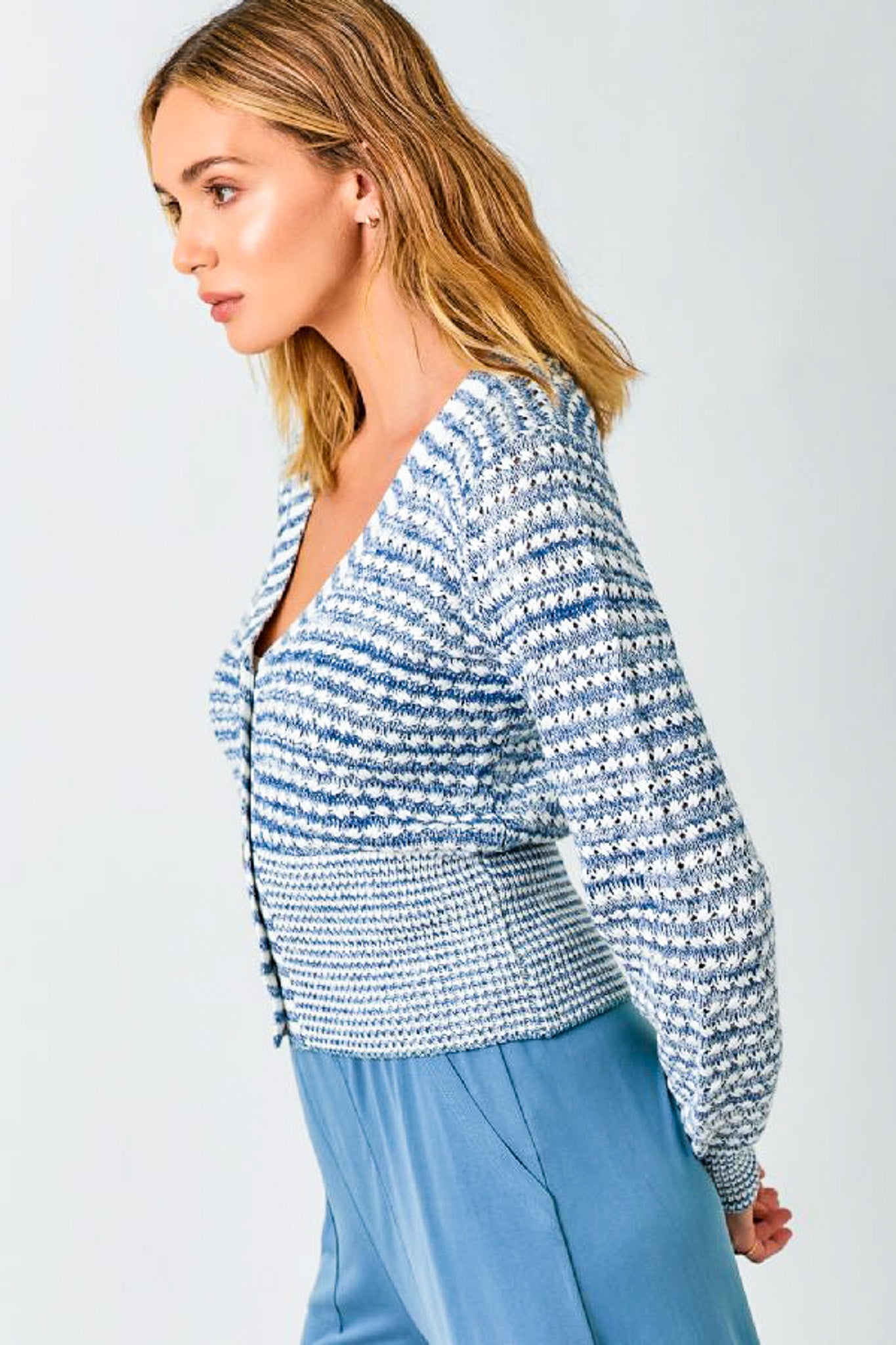 Open Weave Cardigan