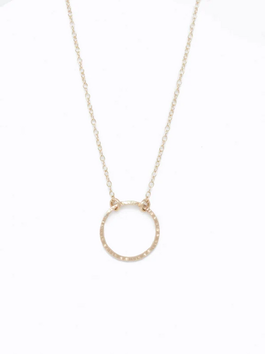 Able Floating Circle Necklace