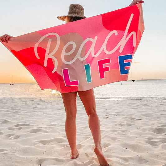 Beach Life Quick Dry Beach Towels