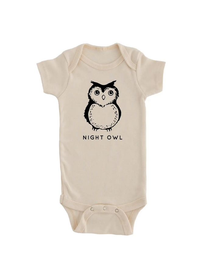 Night Owl Baby Onesie